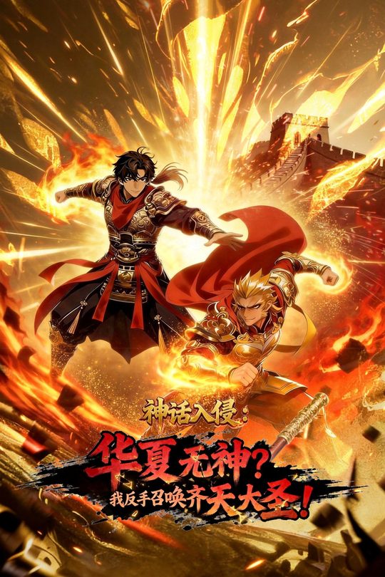 神话入侵:华夏无神?我反手召唤齐天大圣!封面