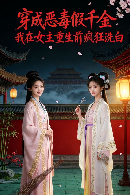 穿成恶毒假千金,我在女主重生前疯狂洗白封面