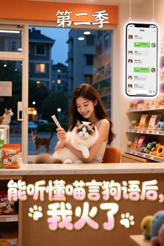 能听懂喵言狗语后,我火了-第二季封面