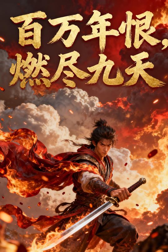 百万年恨,燃尽九天封面