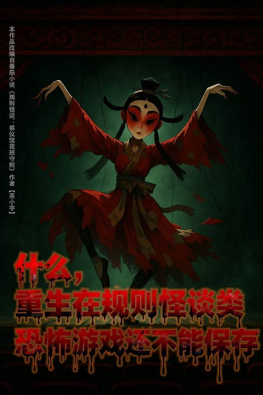 什么，重生在规则怪谈类恐怖游戏还不能保存封面