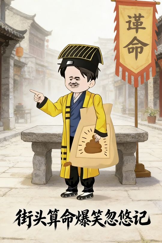 街头算命爆笑忽悠记封面