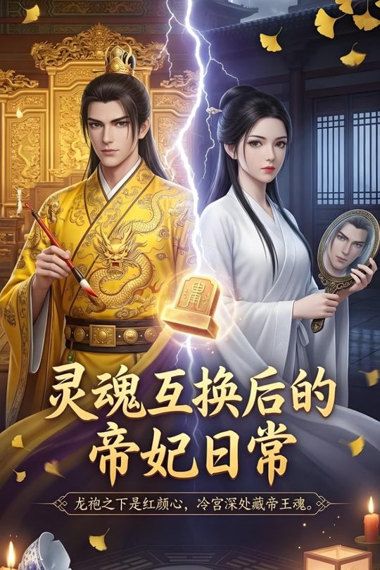 灵魂互换后的帝妃日常封面