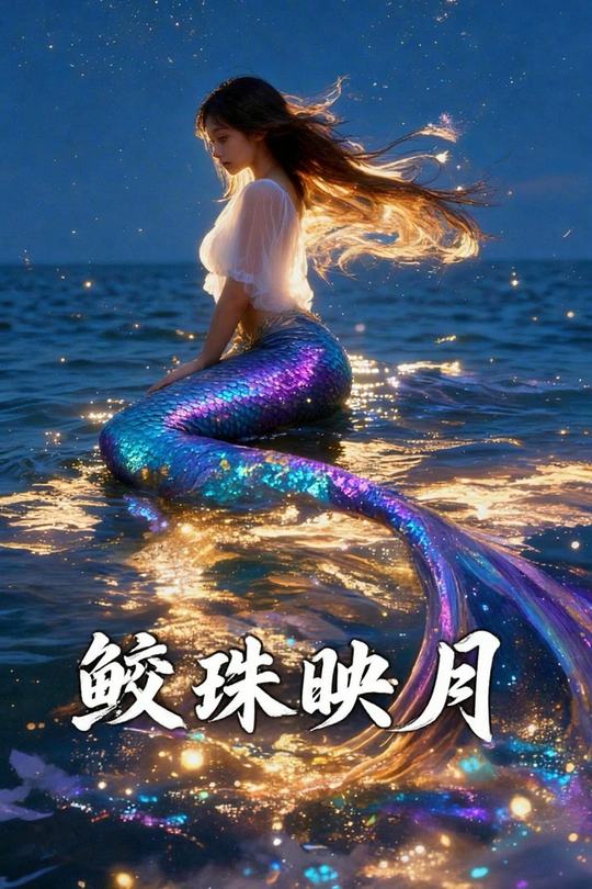 鲛珠映月封面
