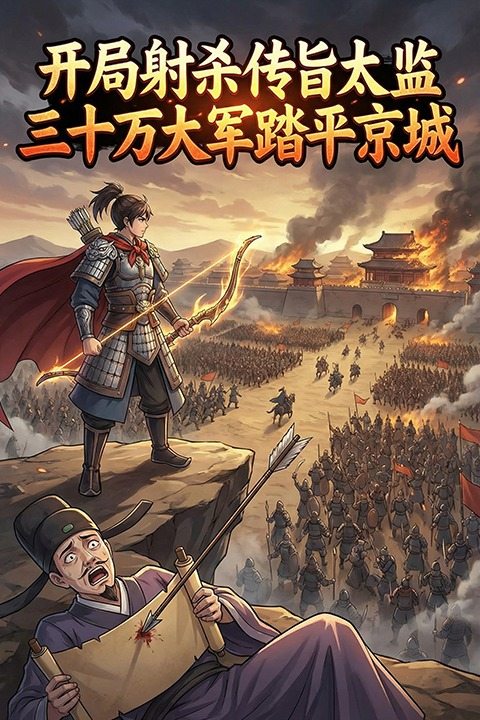 开局射杀传旨太监,三十万大军踏平京城封面