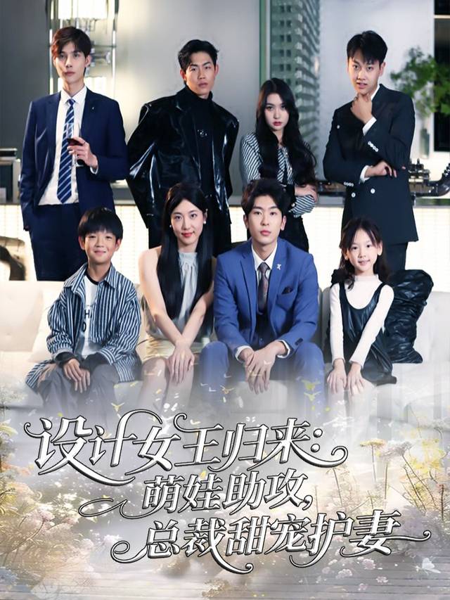 设计女王归来:萌娃助攻,总裁甜宠护妻封面