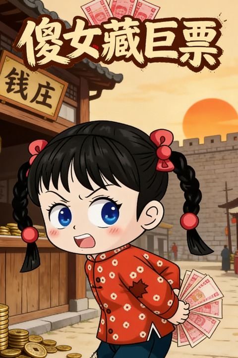 傻女藏巨票封面