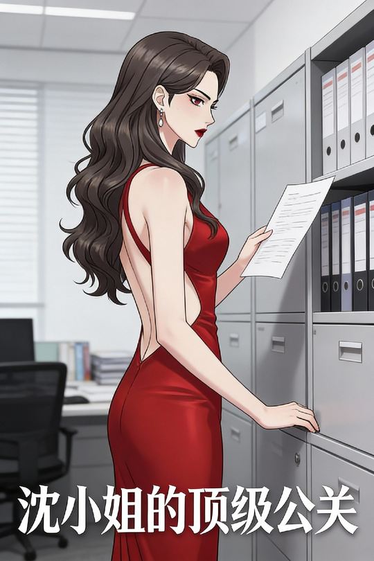 沈⼩姐的顶级公关封面