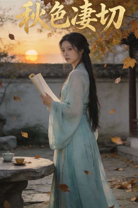 秋色凄切封面