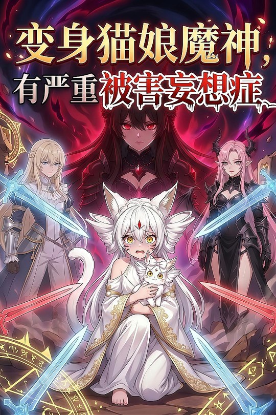 变身猫娘魔神,有严重被害妄想症封面