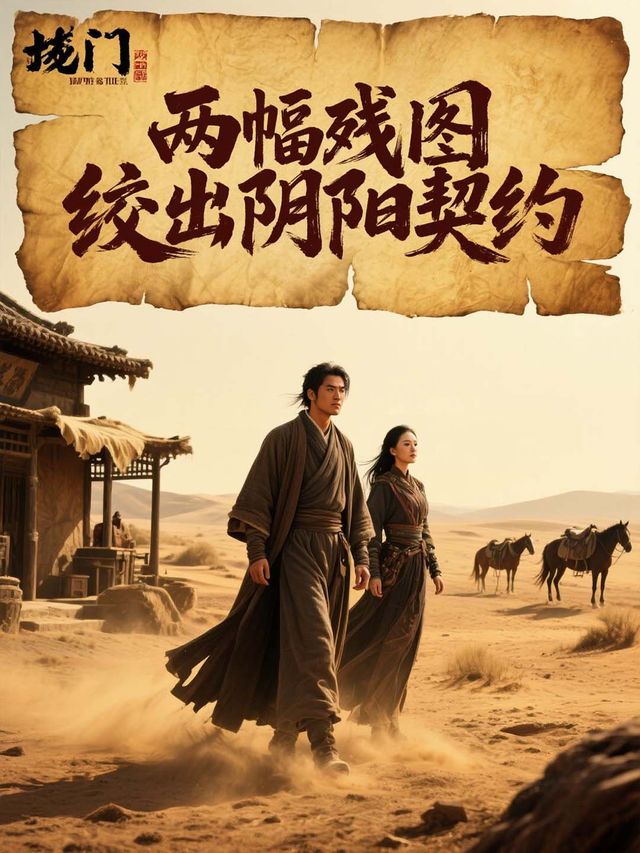 两幅残图绞出阴阳契约封面