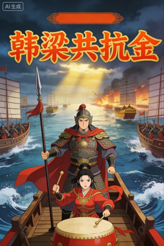 韩梁共抗金封面