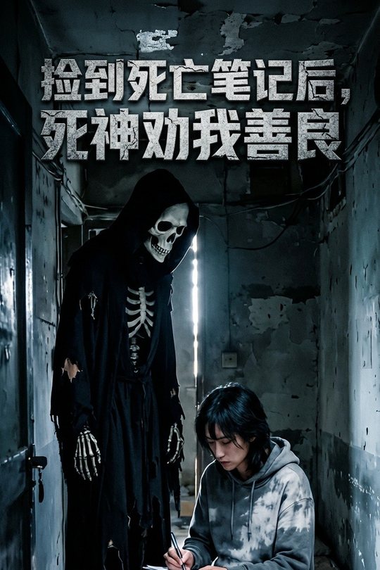 捡到死亡笔记后,死神劝我善良封面