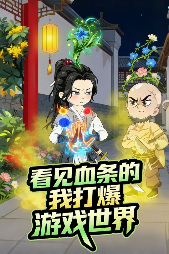 看见血条的我打爆游戏世界封面