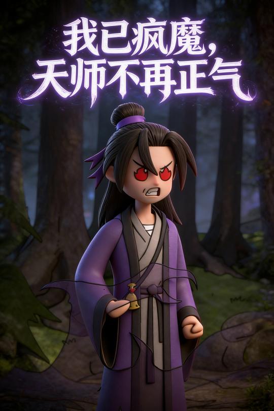 我已疯魔,天师不再正气封面