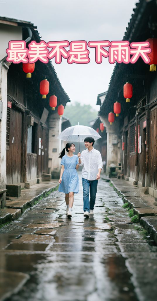 最美不是下雨天封面