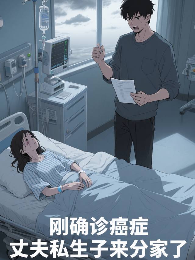 刚确诊癌症,丈夫私生子来分家了封面