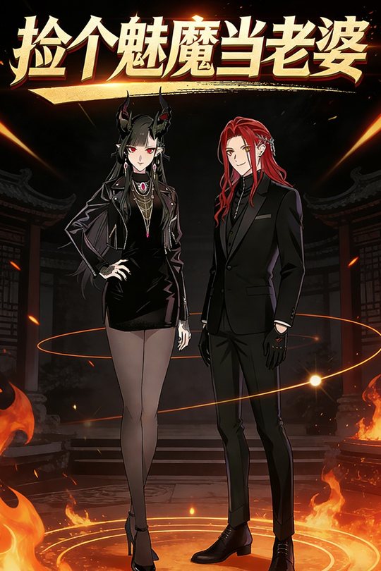 捡个魅魔当老婆封面