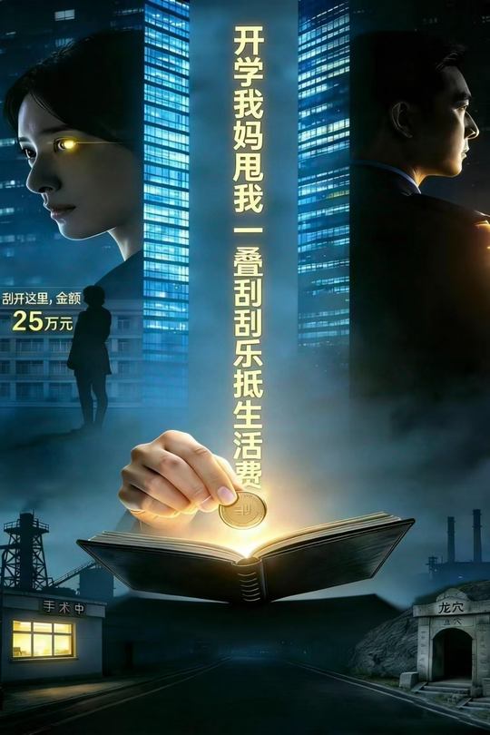 开学我妈甩我一叠刮刮乐抵生活费封面