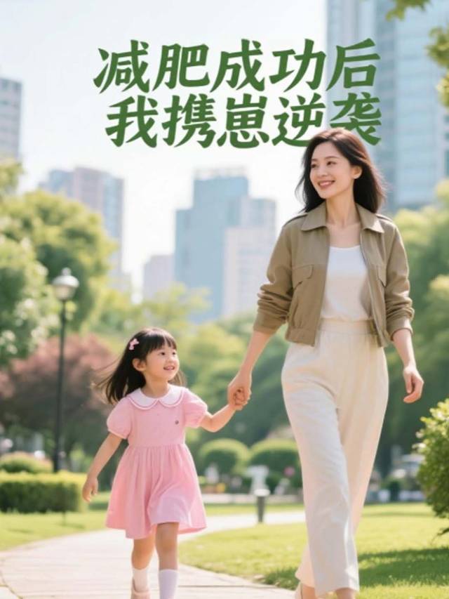 减肥成功后我携崽逆袭封面