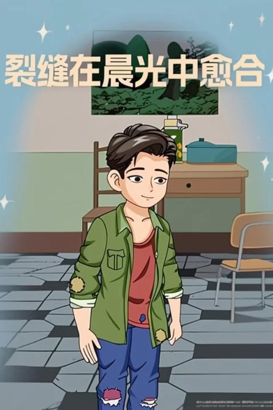裂缝在晨光中愈合封面