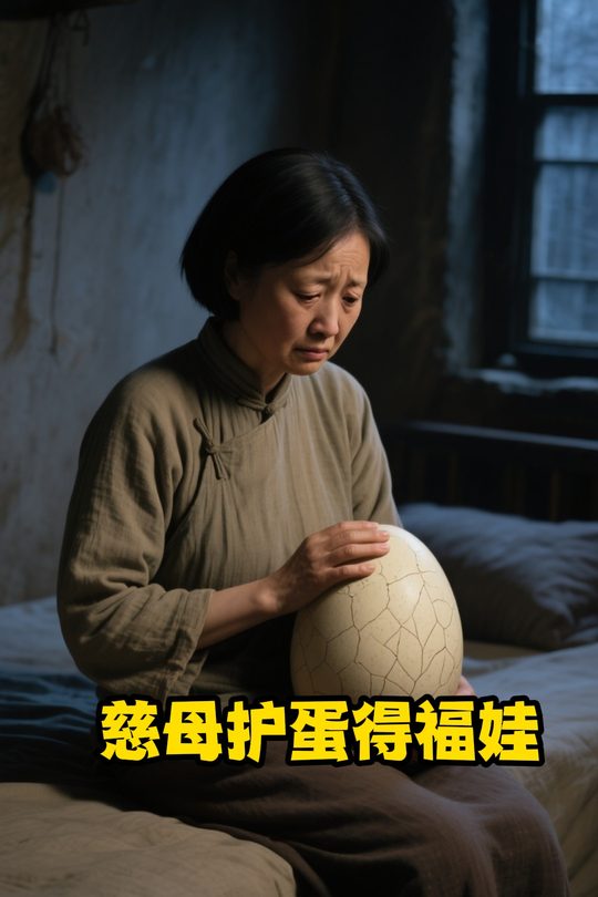 慈母护蛋得福娃封面