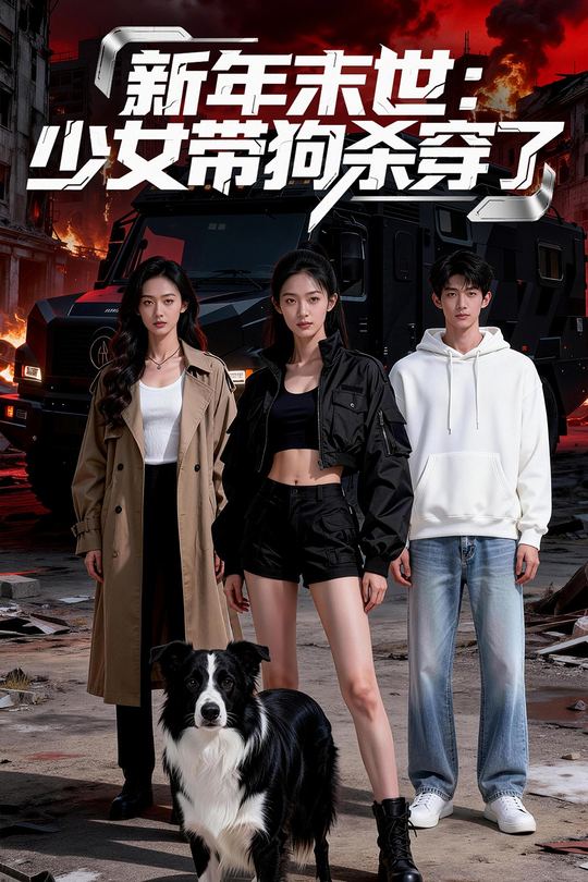 新年末世:少女带狗杀穿了封面