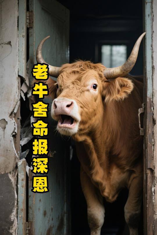 老牛舍命报深恩封面