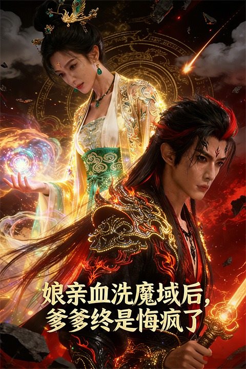 娘亲血洗魔域后,爹爹终是悔疯了封面