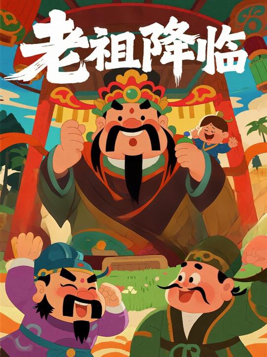 老祖降临封面