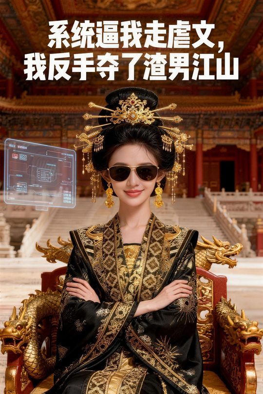 系统逼我走虐文，我反手夺了渣男江山封面