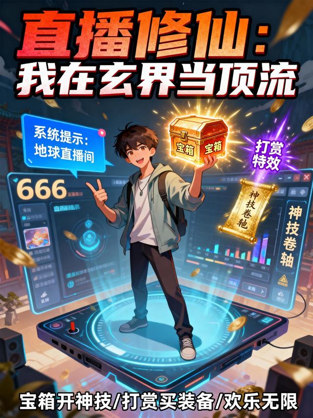 直播修仙:我在玄界当顶流封面
