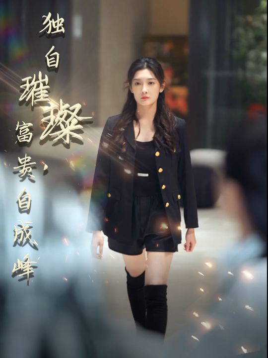 独自璀璨,富贵自成峰封面