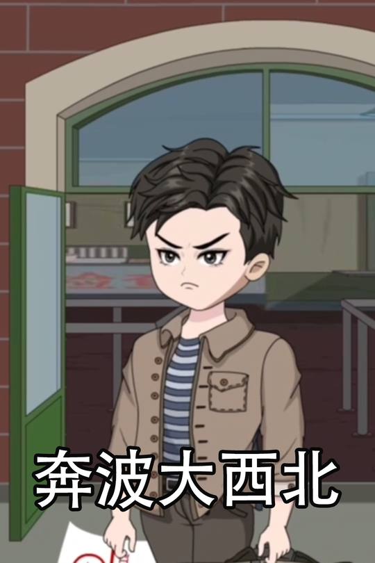奔波大西北封面