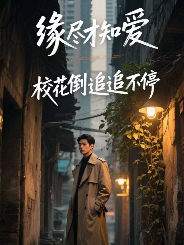 缘尽才知爱,校花倒追追不停封面