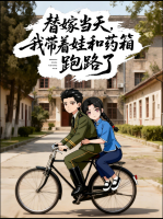 替嫁当天,我带着娃和药箱跑路了封面