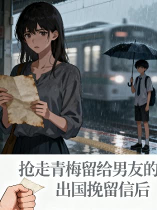 抢走青梅留给男友的出国挽留信后封面