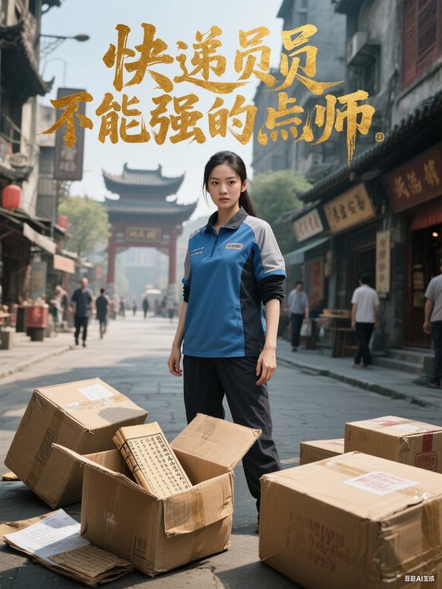 快递员竟是最强宗师封面