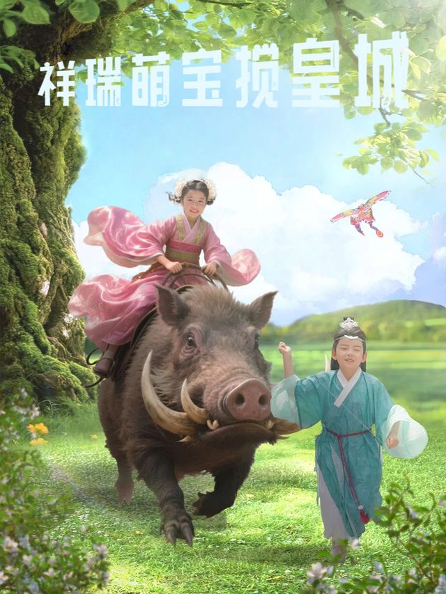 祥瑞萌宝搅皇城封面