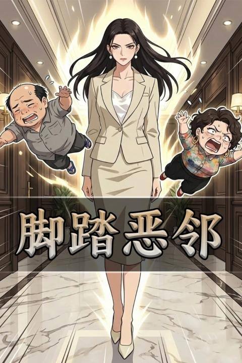 脚踏恶邻封面