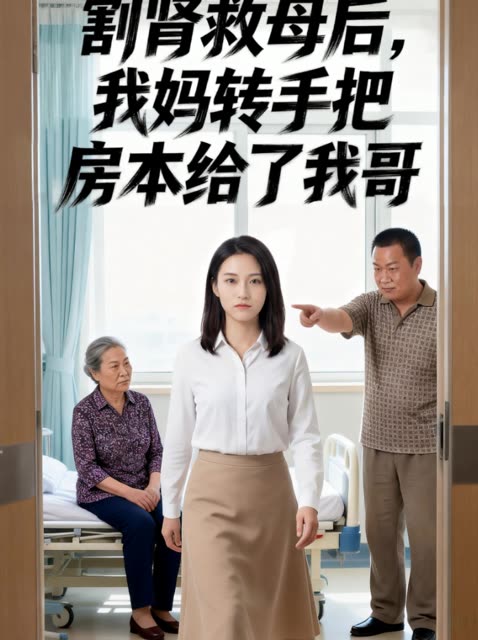割肾救母后，我妈转手把房本给了我哥封面