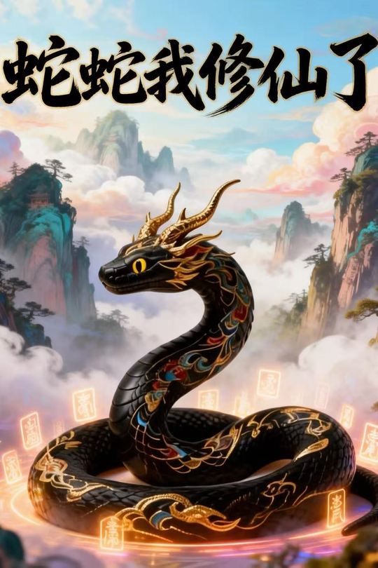 蛇蛇我修仙了封面
