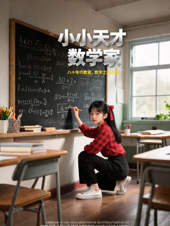小小天才数学家封面
