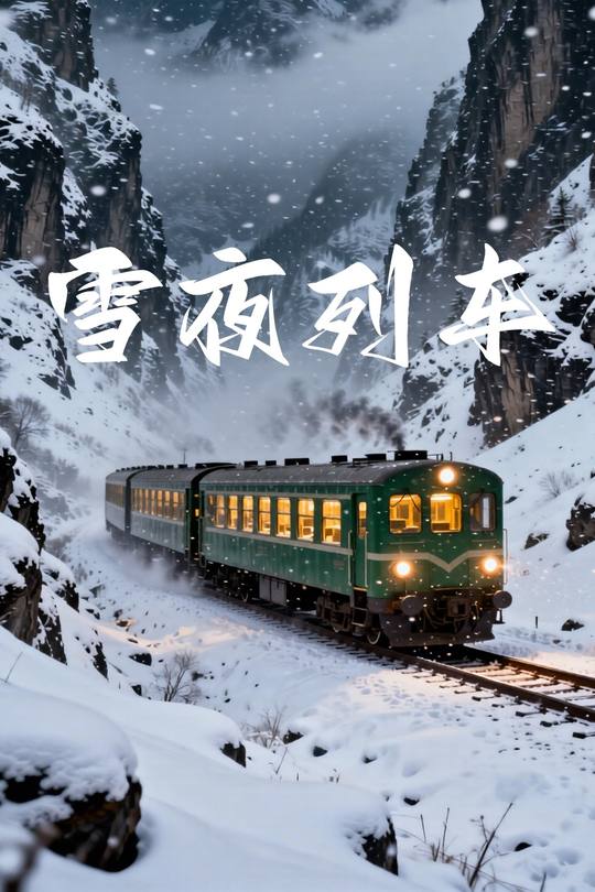 雪夜列车封面