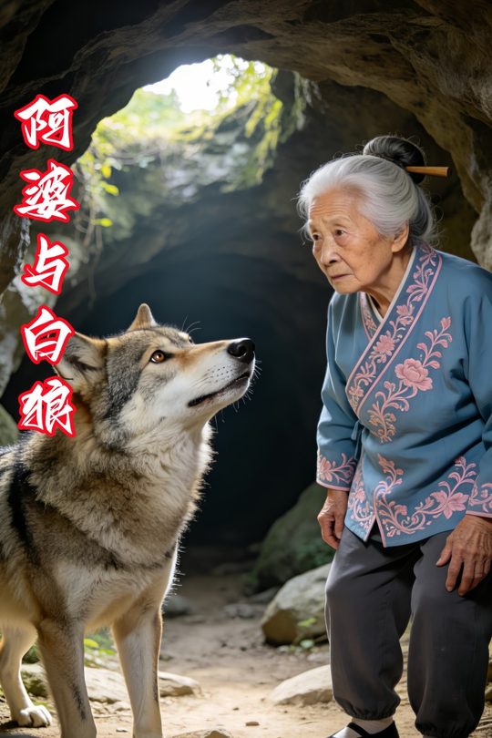 阿婆与白狼封面