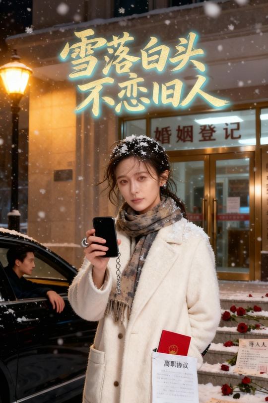 雪落白头，不恋旧人封面