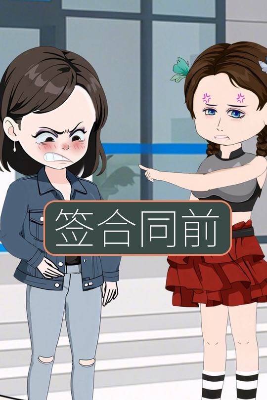 签合同前封面
