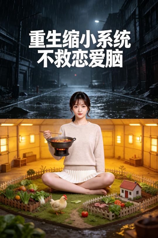 重生缩小系统不救恋爱脑封面