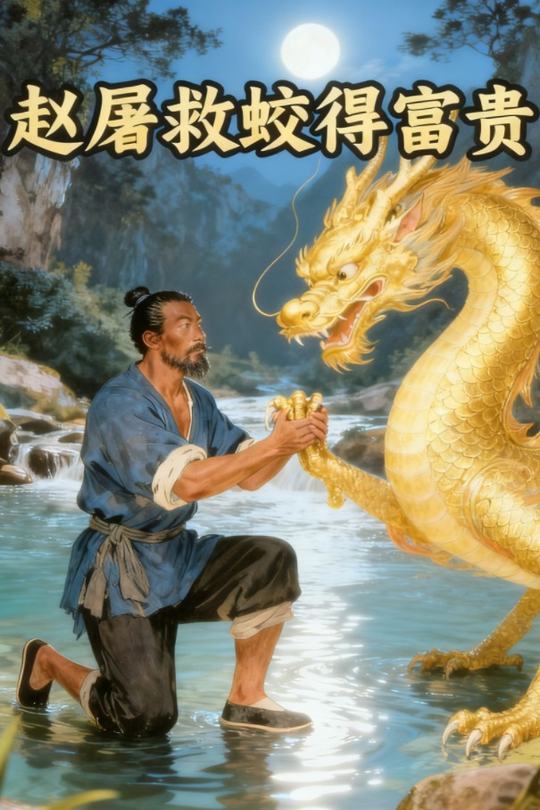 赵屠救蛟得富贵封面