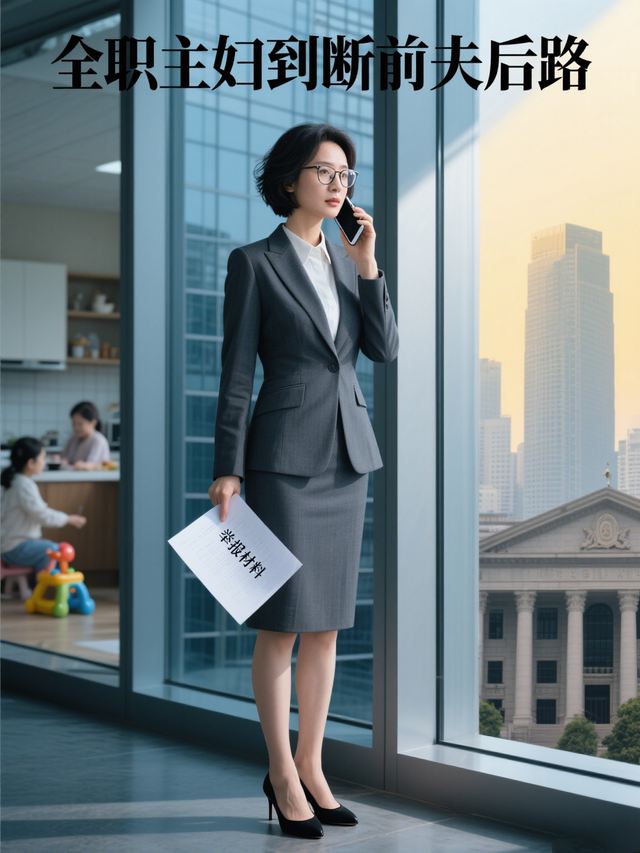 从全职主妇到断前夫后路封面